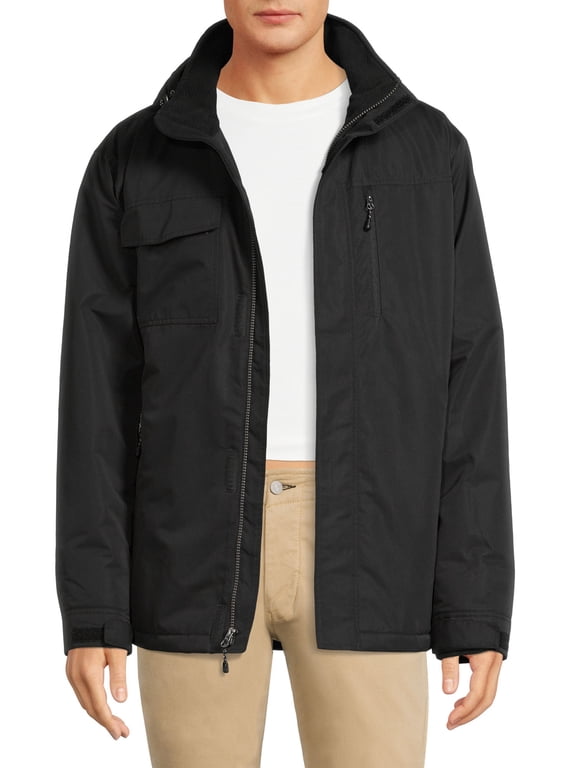 Men's and Big Men's Midweight Jacket, Sizes up to 5XL