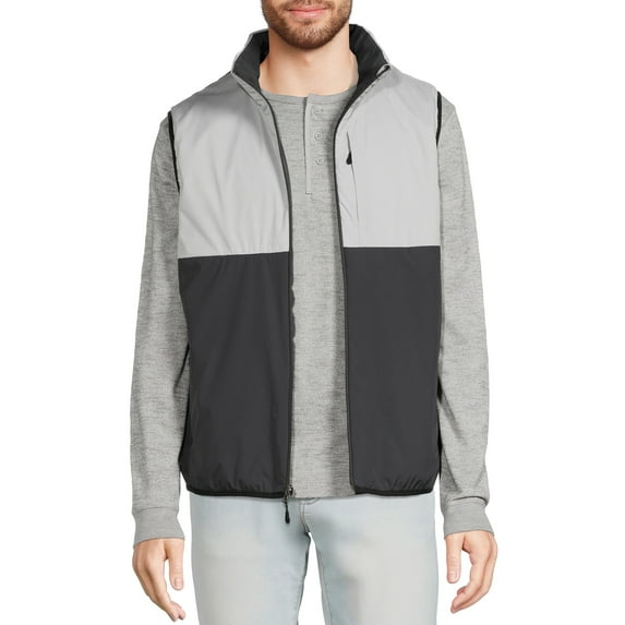 Swiss Tech Men's and Big Men's Midweight Vest, Sizes up to 5XL