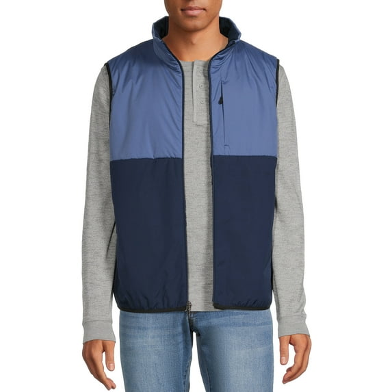 Swiss Tech Men's and Big Men's Midweight Vest, Sizes up to 5XL