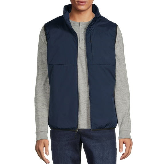 Swiss Tech Men's and Big Men's Midweight Vest, Sizes up to 5XL