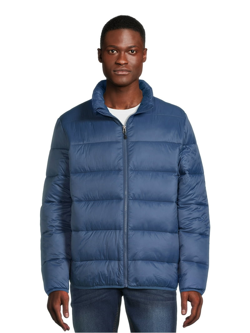 Swiss Tech Men's and Big Men's Packable Puffer Jacket, Sizes