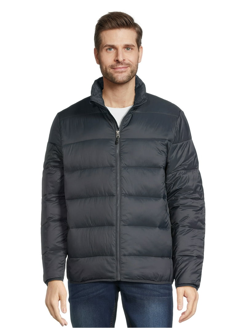 Swiss Tech Men's and Big Men's Packable Puffer Jacket, Sizes