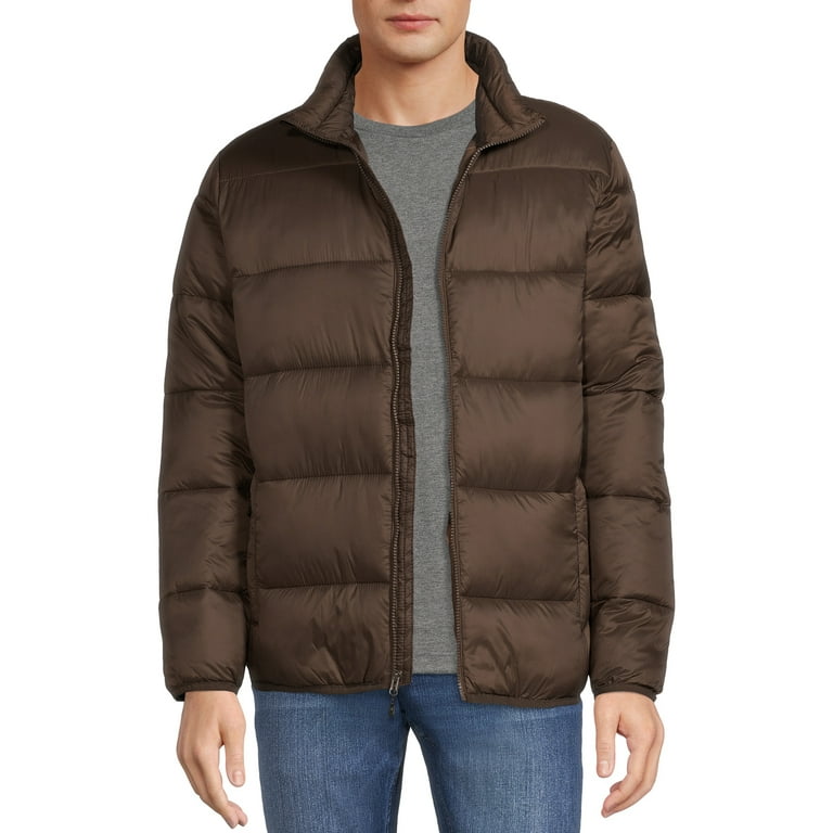 Swiss Tech Men's and Big Men's Puffer Jacket, Up to 5XL