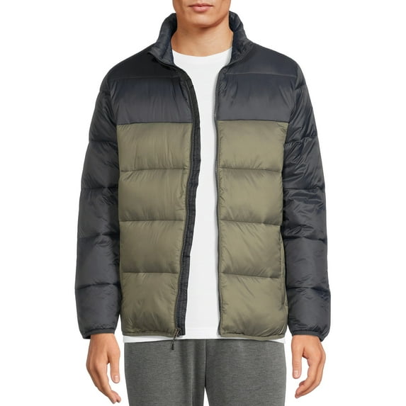 Swiss Tech Men's and Big Men's Puffer Jacket, Up to 5XL