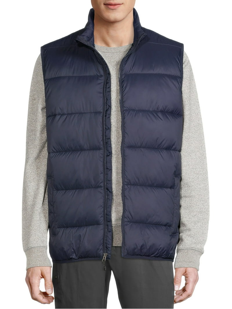 Swiss Tech men's Puffer Vest - Wind & Water Resistant - Walmart.com
