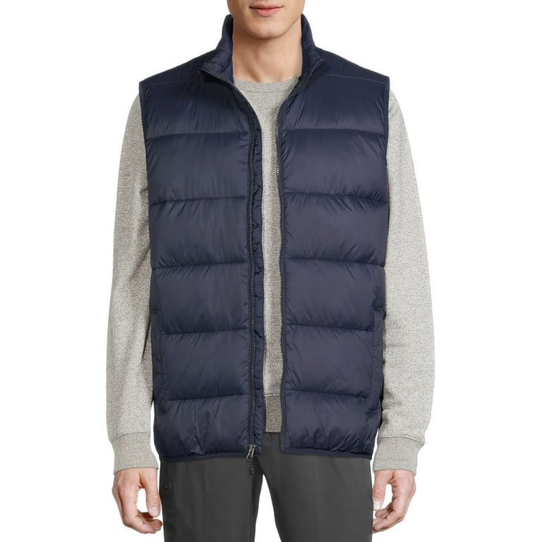 Swiss Tech Men's and Big Men's Puffer Vest, Up to 5XL 