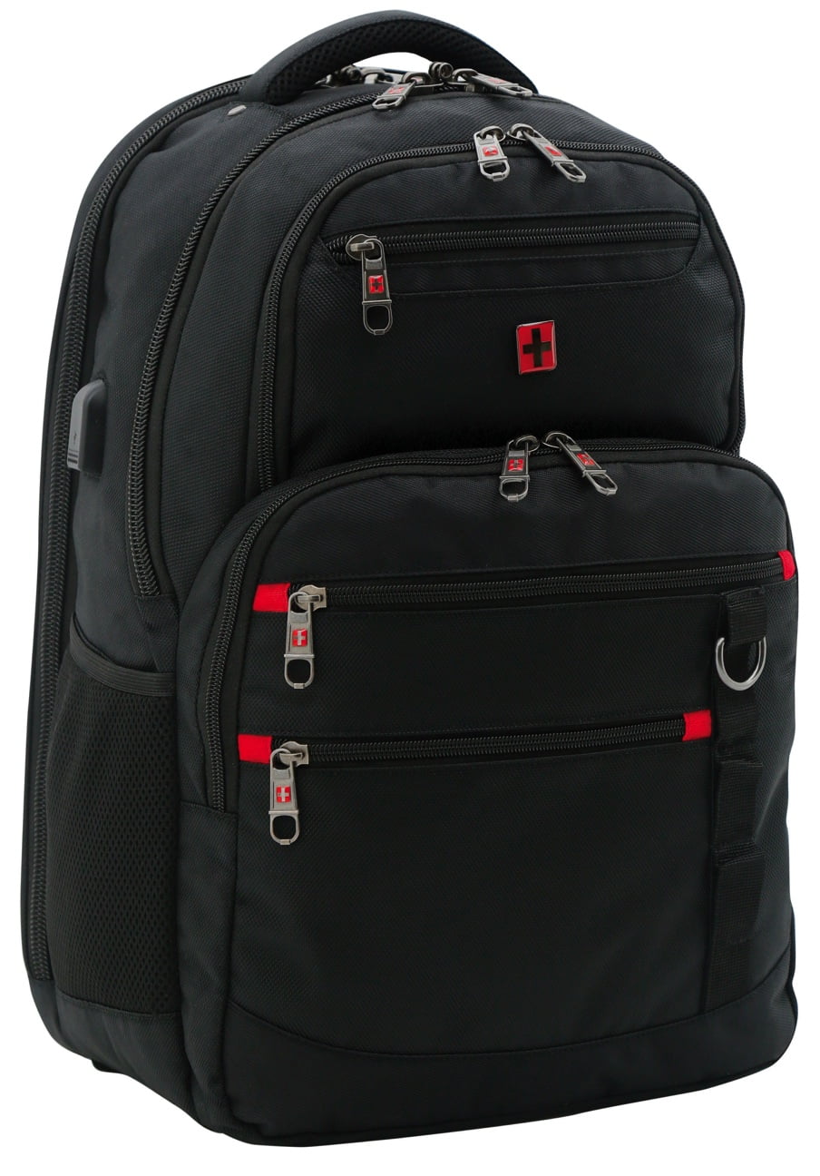 Swiss Tech Navigator Backpack with Padded Laptop Section - Walmart.com