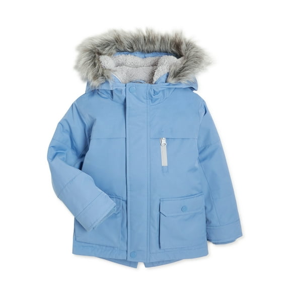 Swiss Tech Toddler Boy and Girl Unisex Parka Coat, Sizes 2T-5T
