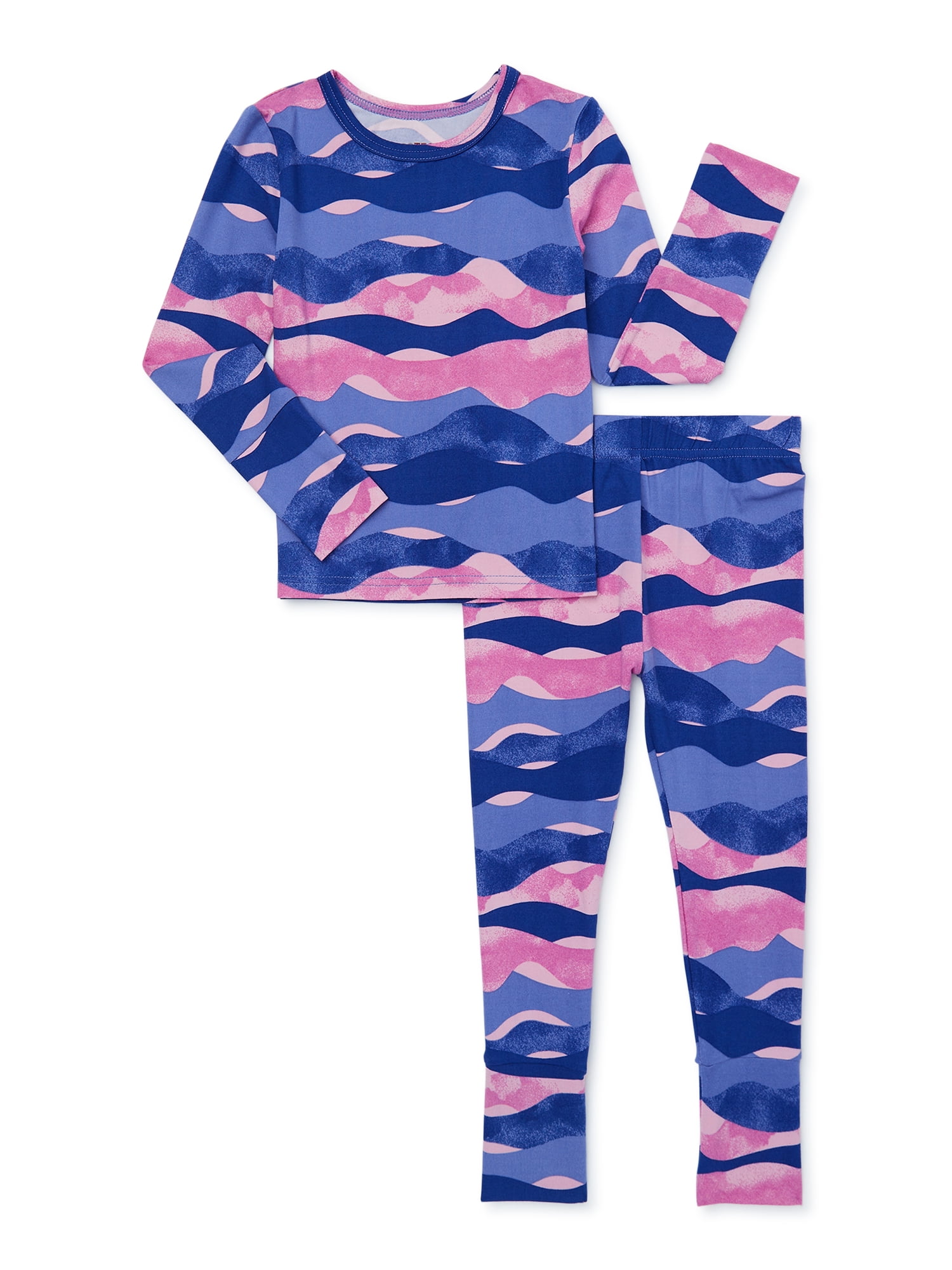 Swiss Tech Kids Cozy Thermal 2pc Set, Sizes 2T-5T, Stretch Fabric