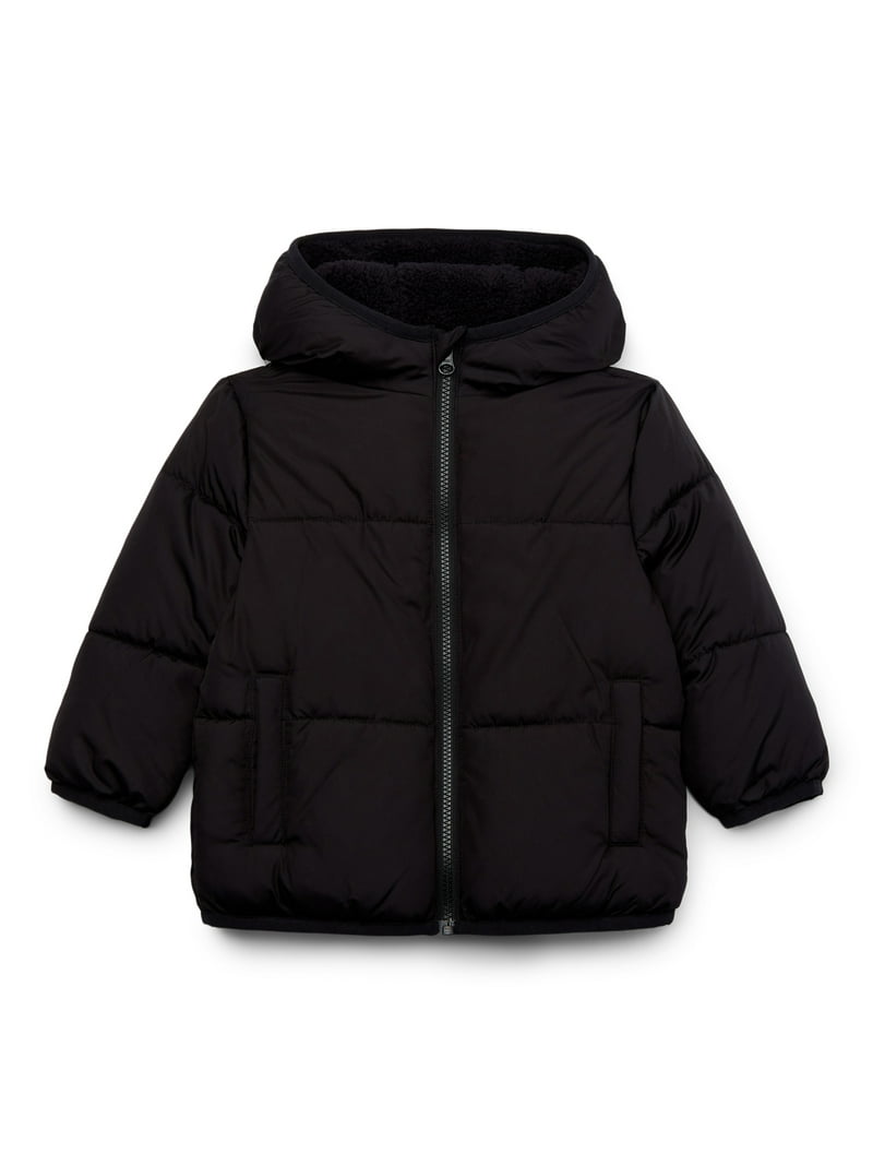 Swiss Tech Toddler Heavyweight Puffer Jacket, Size 12M-5T