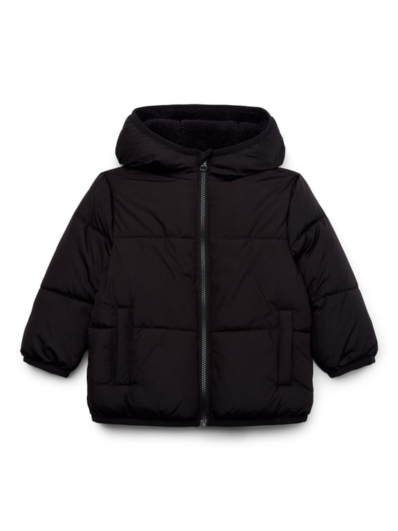 Toddler Heavyweight Puffer Jacket, Size 12M-5T