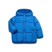 SWISS TECH Toddler Heavyweight Puffer Jacket, Size 12M-5T