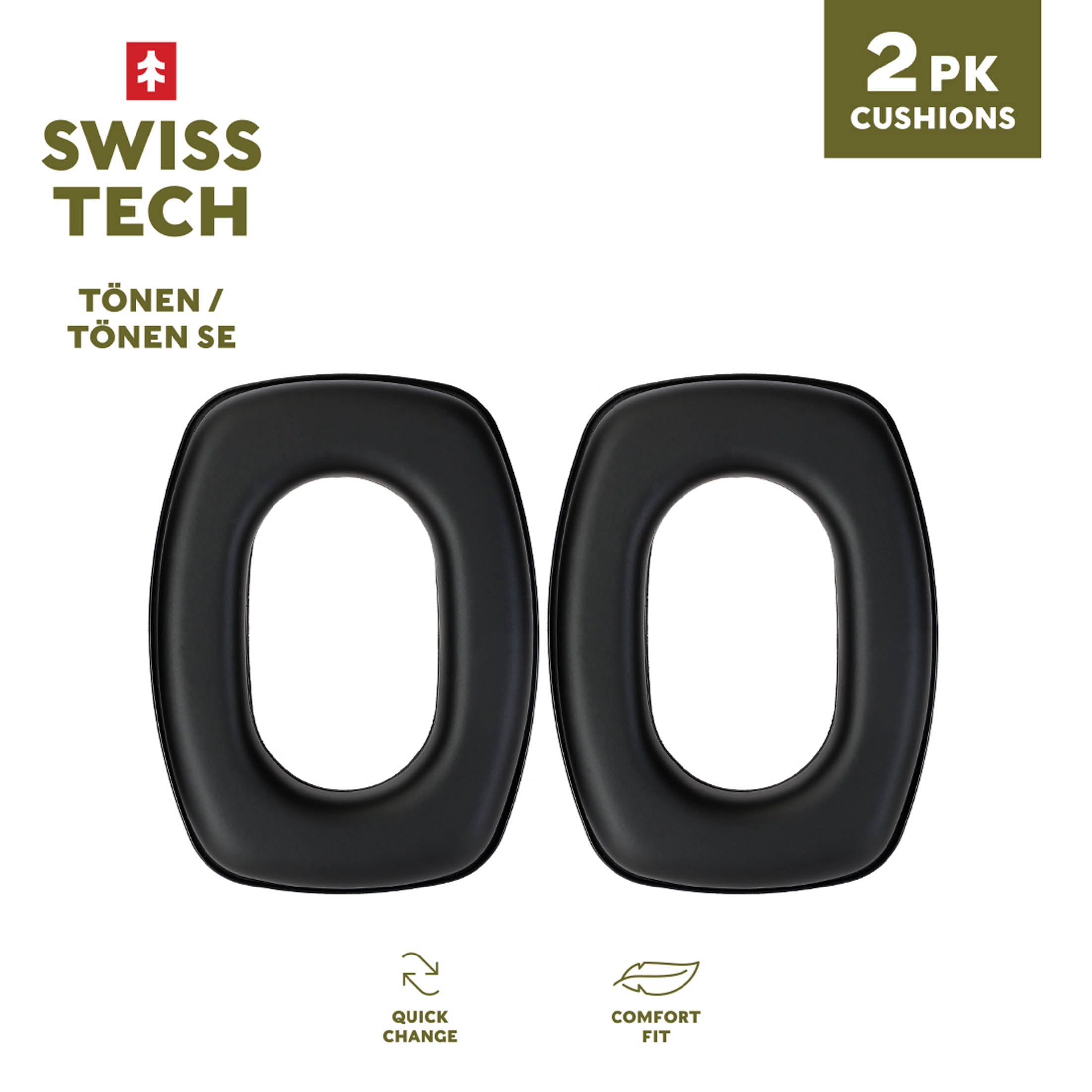 Swiss Tech Tonen and Tonen SE Replacement Earcups Foam