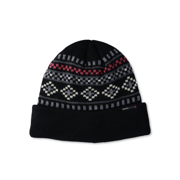 Swiss Tech Women’s Frigid Winter Beanie Black Soot