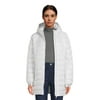 Swiss Tech Women's Hooded Mid Length Puffer Jacket, Sizes -3X