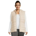 thumbnail image 1 of Swiss Tech Women's Hooded Vest with Cinched Waist, Sizes XS-3X, 1 of 6