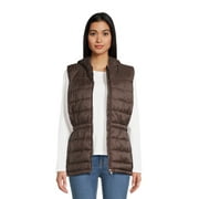 Swiss Tech Women's Hooded Vest with Cinched Waist, Sizes XS-3X