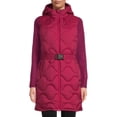 thumbnail image 1 of Swiss Tech Women's Long Onion Quilted Vest with Hood, 1 of 5