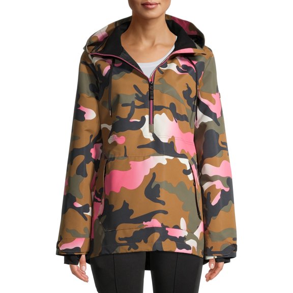 Swiss Tech Women's Long Sleeve Pullover Mid Length Jacket