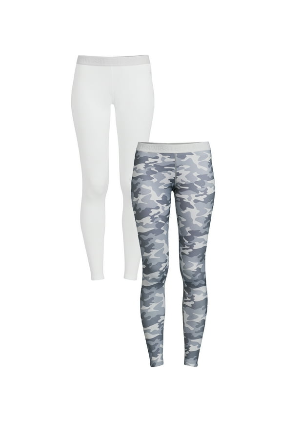 Women's and Plus 2-Pack Base Layer Bottoms