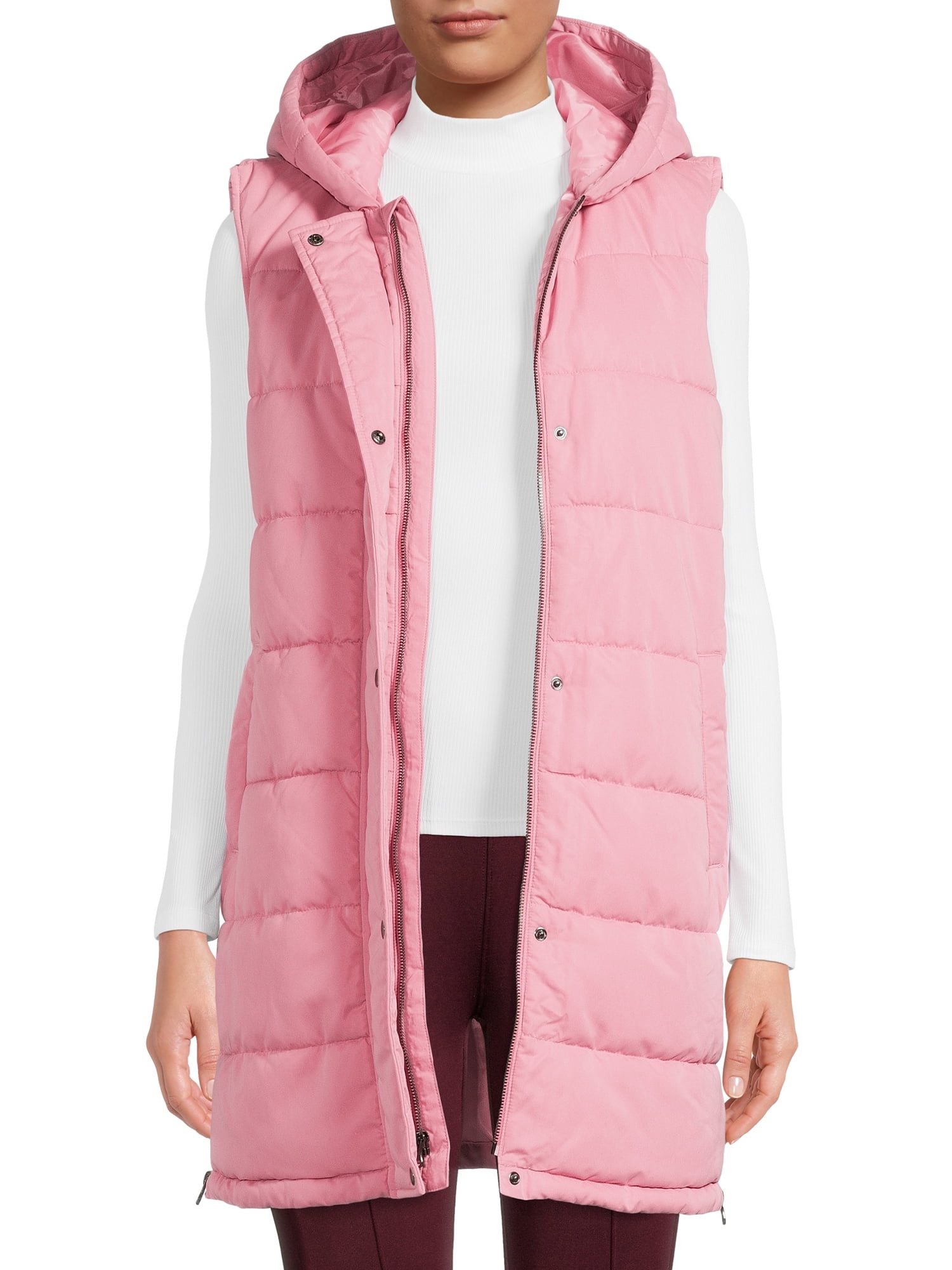 Swiss Tech Women's and Plus Hooded Tunic Vest