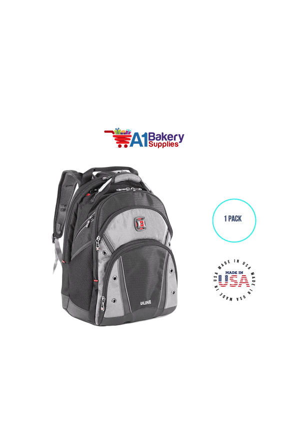 Anti-Theft 17" Laptop Backpack, Black