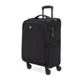 thumbnail image 1 of SWISSGEAR Stride Expandable Carry-on Spinner Luggage with TSA Lock, 8 Wheels, Black, 1 of 12