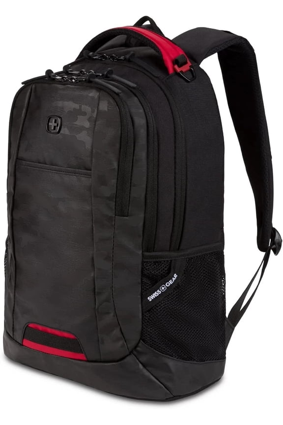 Cecil 5505 Laptop Backpack, Camo Noir, 18-Inch