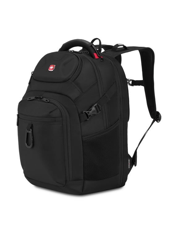 Stride ScanSmart Laptop Backpack, 17" Padded Compartment, Travel & Everyday Use, Black