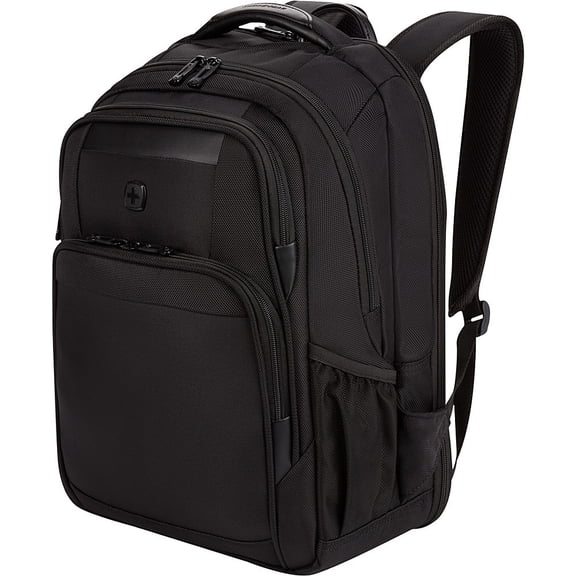 Wenger 6392202407 ScanSmart Sleek Pro Laptop Backpack - Black - Up to 16"