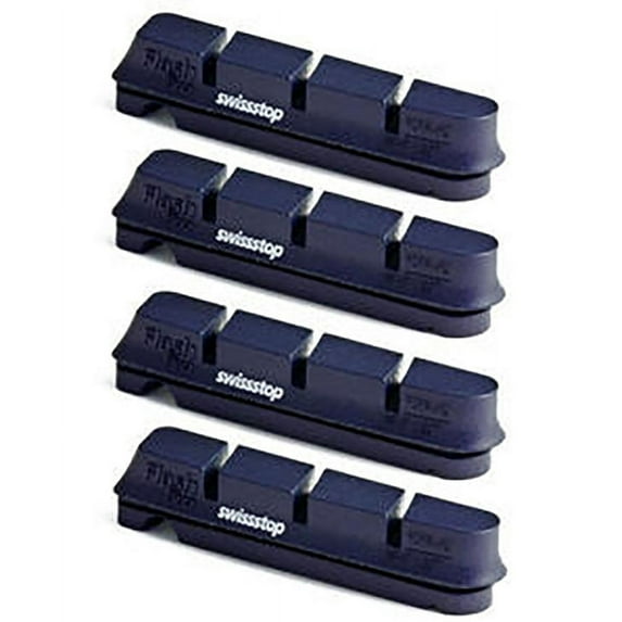 SwissStop FlashPro Set of 4 SRAM/Compatible with Shimano Rim Brake Inserts, BXP Compound