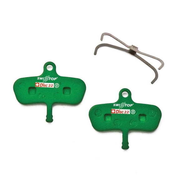SwissStop Organic Compound Mountain Bicycle Disc Brake Pads - Pair (Disc 22 Pads - Avid Code)