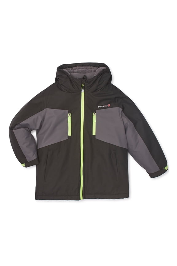 SwissTech Boys 4-18 3-in-1 Systems Jacket