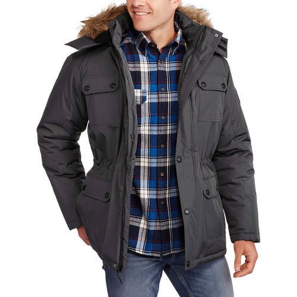 Swiss Tech Men's Heavy Weight Parka Jacket - Walmart.com