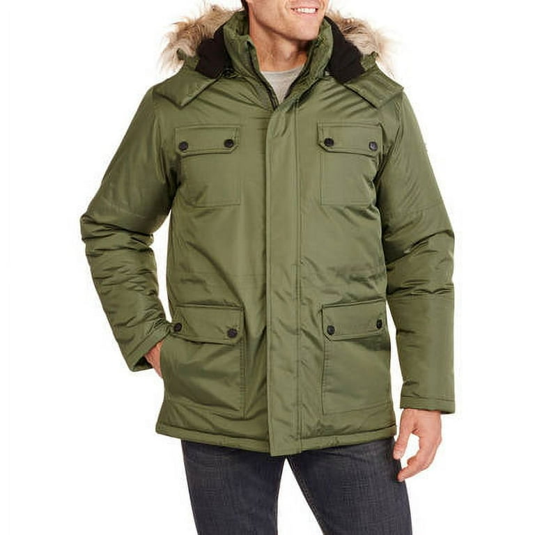 Swiss tech men's parka cheap jacket