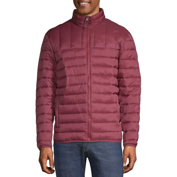 SwissTech Men's and Big Men's Puffer Jacket, up to Size 5XL