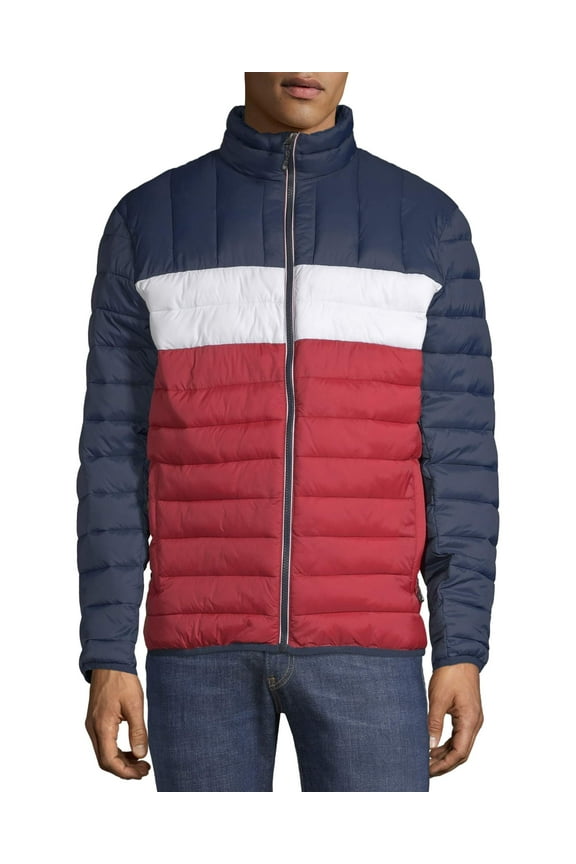 SwissTech Men's and Big Men's Puffer Jacket, up to Size 5XL