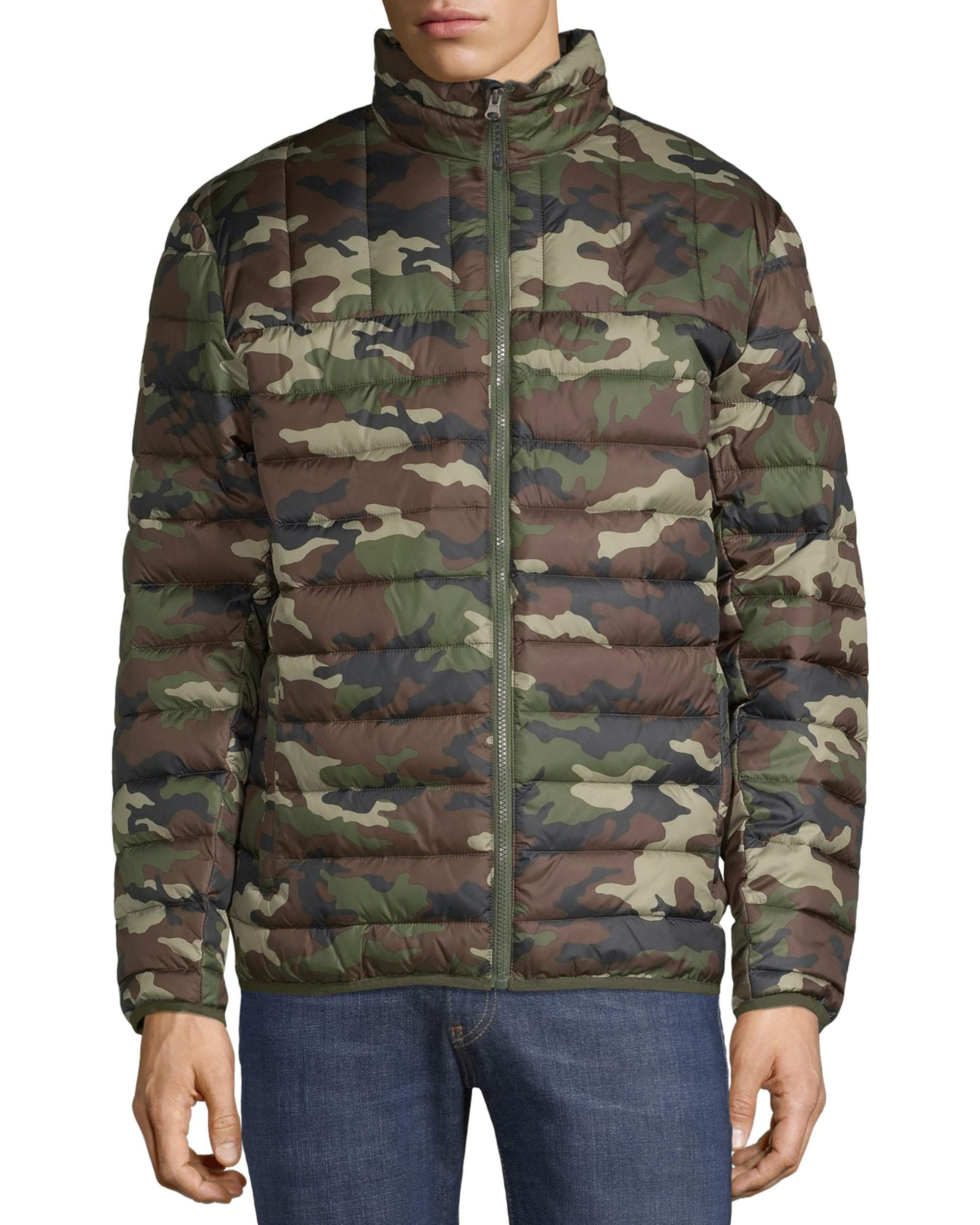 SwissTech Men's and Big Men's Puffer Jacket, up to Size 5XL