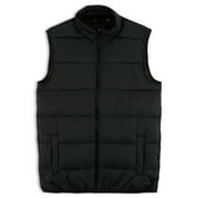 SWISS TECH SwissTech Men's and Big Men's Puffer Vest, Up to Size 5XL