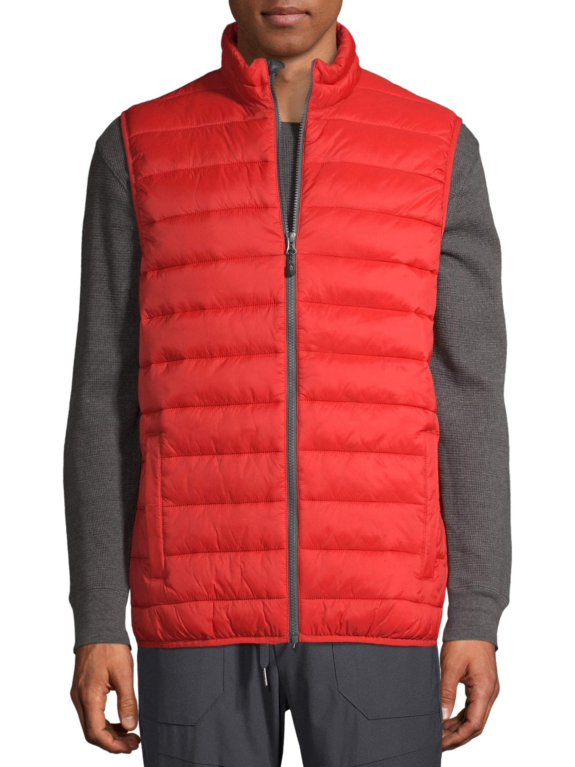 SwissTech Men's and Big Men's Puffer Vest, up to Size 5XL