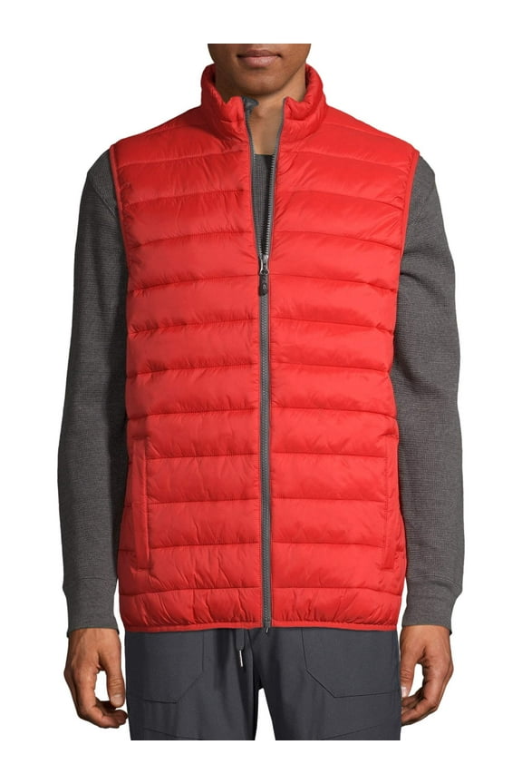 SwissTech Men's and Big Men's Puffer Vest, up to Size 5XL