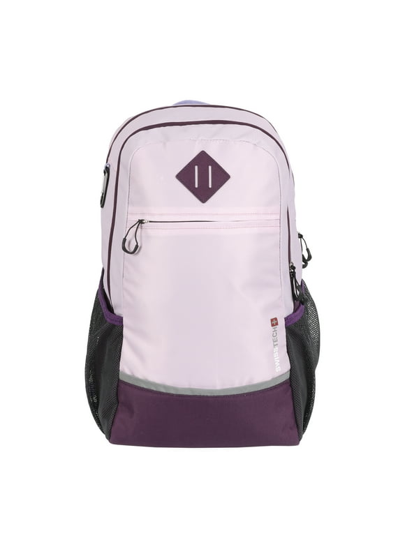 SwissTech Unisex 24L Urban Adult Backpack, for School and Work, Lavender