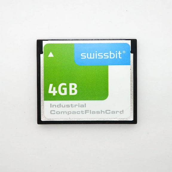 Swissbit 4GB Industrial Compact Flash Card SFCF4096H1BO2TO-I-D1-543-ALU