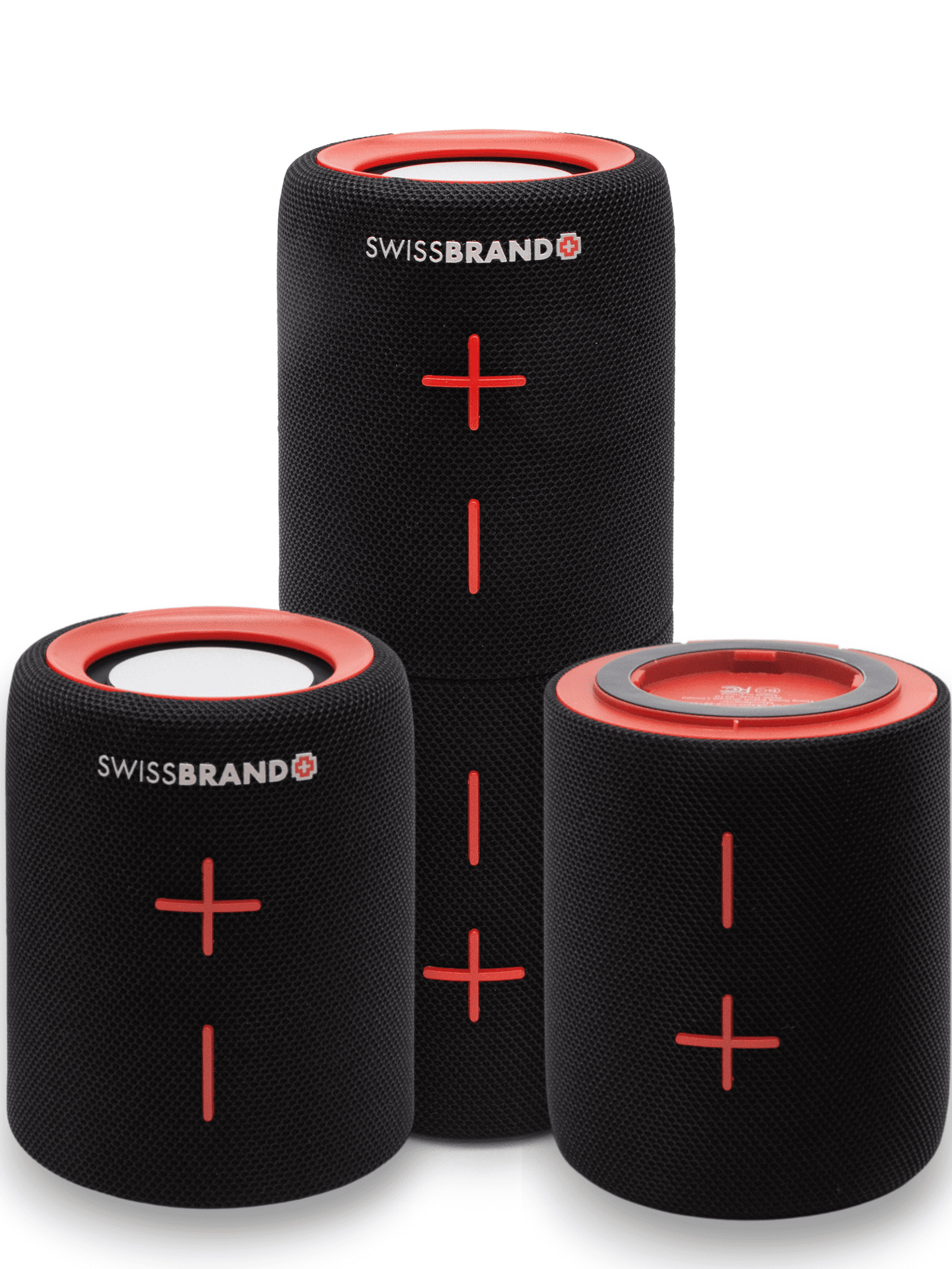 Swissbrand Apex 2-in-1 Portable Bluetooth Speaker – 360° Sound