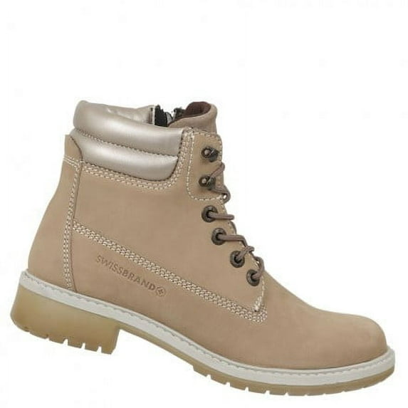 Swissbrand Cham women´s Casual boots | Leather Boots | Nude Color