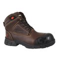thumbnail image 1 of Swissbrand Gladiator men's Work Boots | Leather | Brown color, 1 of 5