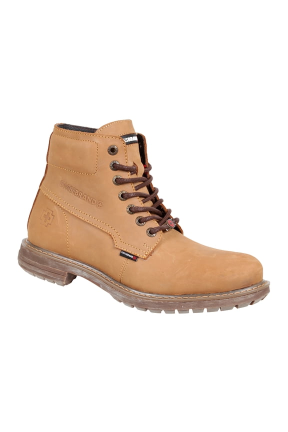 Zug Men's Casual Boots | Leather | Honey color