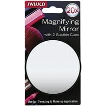 Swissco 20X Magnifying Mirror w. 2 Suction Cups 1 Each