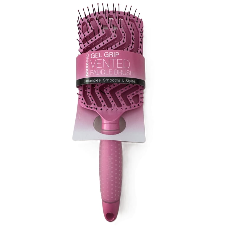 Swissco Pro Gel Grip Vented Hair Brush Gloss - Walmart.com