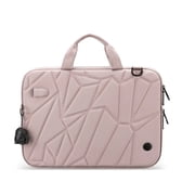 Swissdigital Design Carrying Case Sleeve for 14" Apple Notebook, MacBook Pro, Smartphone, Tablet, Digital Text Reader - Pink, Pale Pink